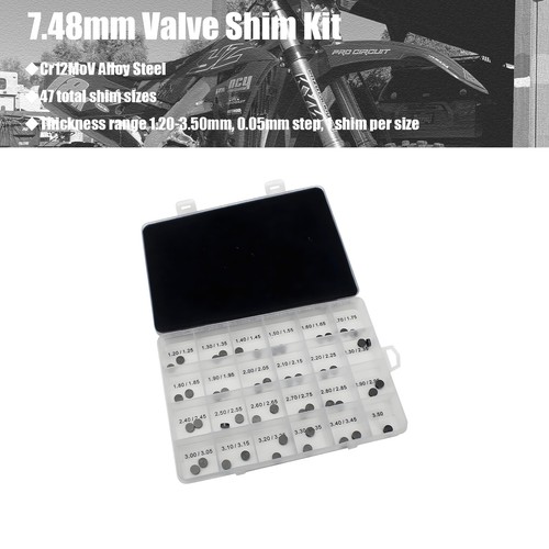 47pcs 48mm ventilscheibe - 7.48mm,
